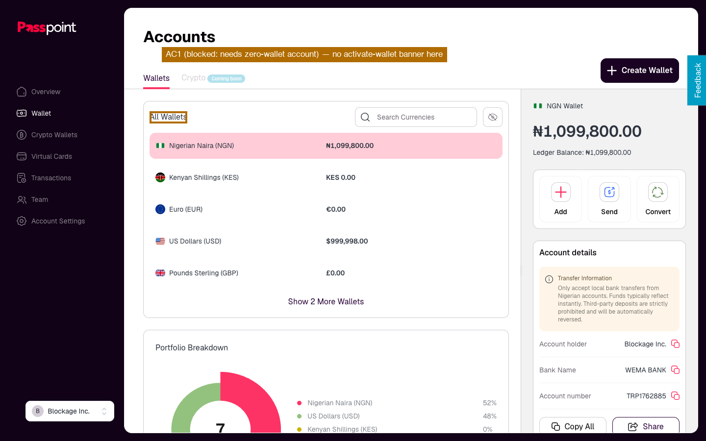 No activate-wallet banner
